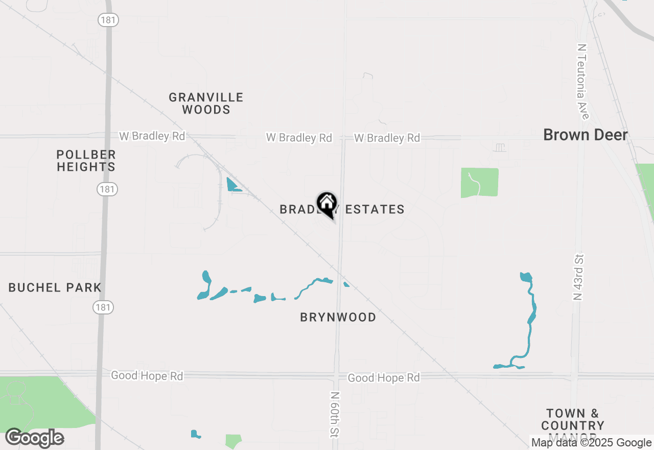 Map of 6041 W Port Ave #103C, Milwaukee, WI 53223