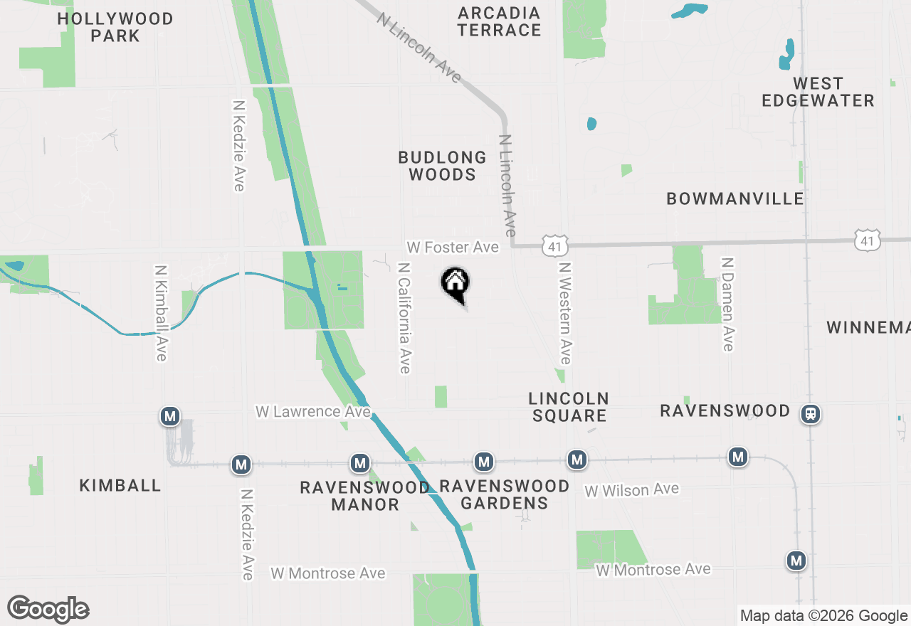 Map of 2645 W Winnemac Avenue, Chicago, IL 60625