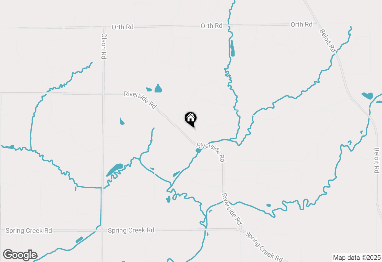 Map of 1628 Riverside Road, Belvidere, IL 61008