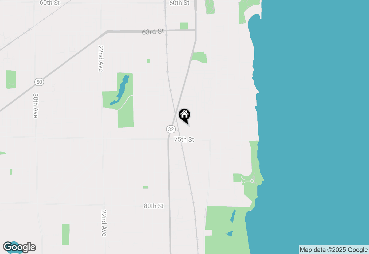 Map of 7308 10th Ave, Kenosha, WI 53143