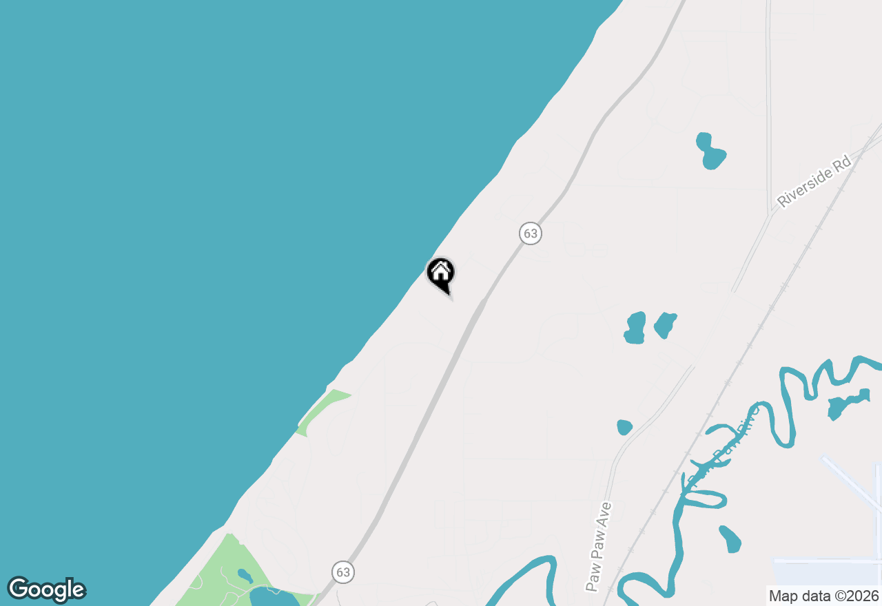 Map of 1600 Rocky Gap Road, Benton Harbor, MI 49022