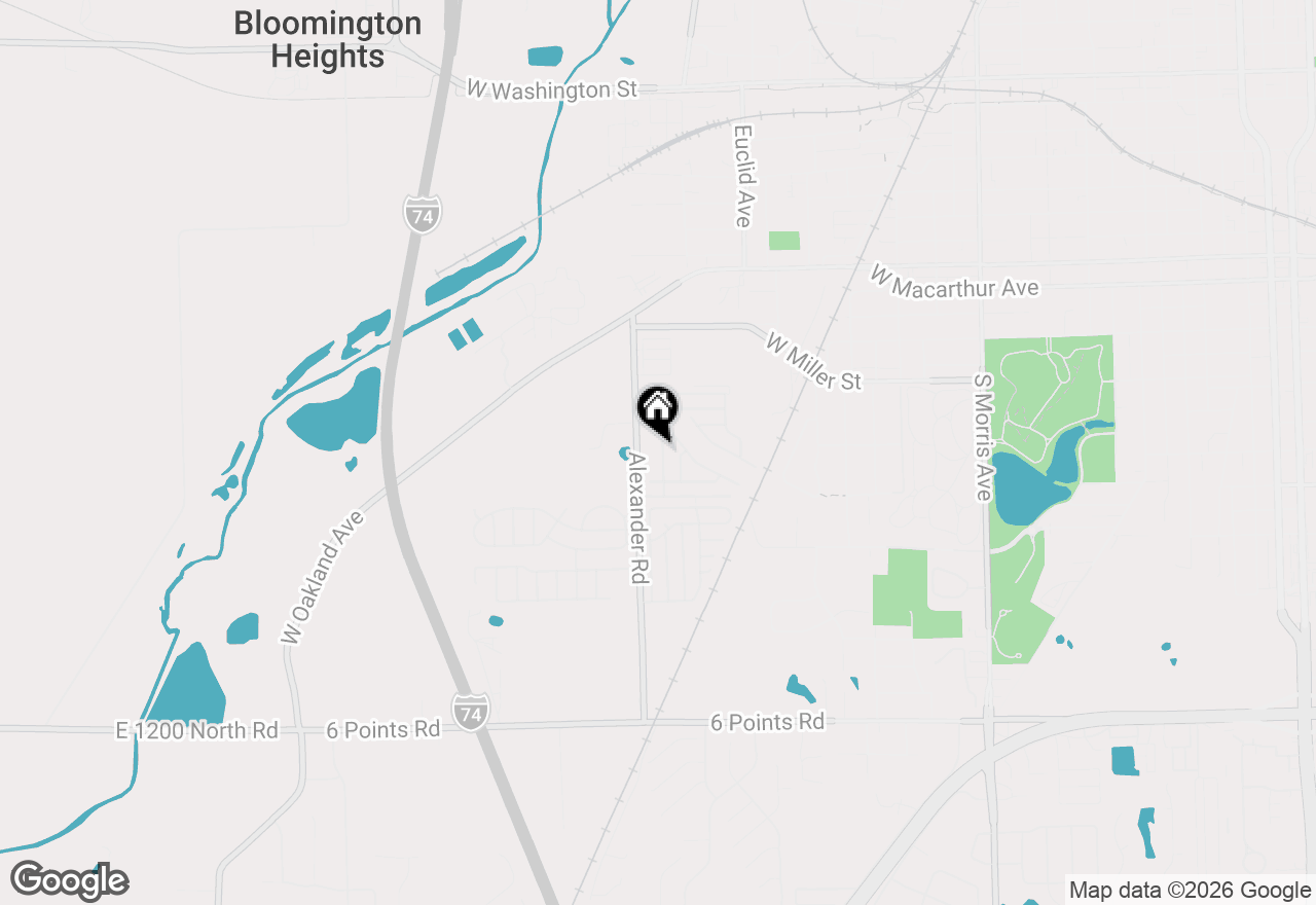 Map of 15 Cornflower Ln #15, Bloomington, IL 61701