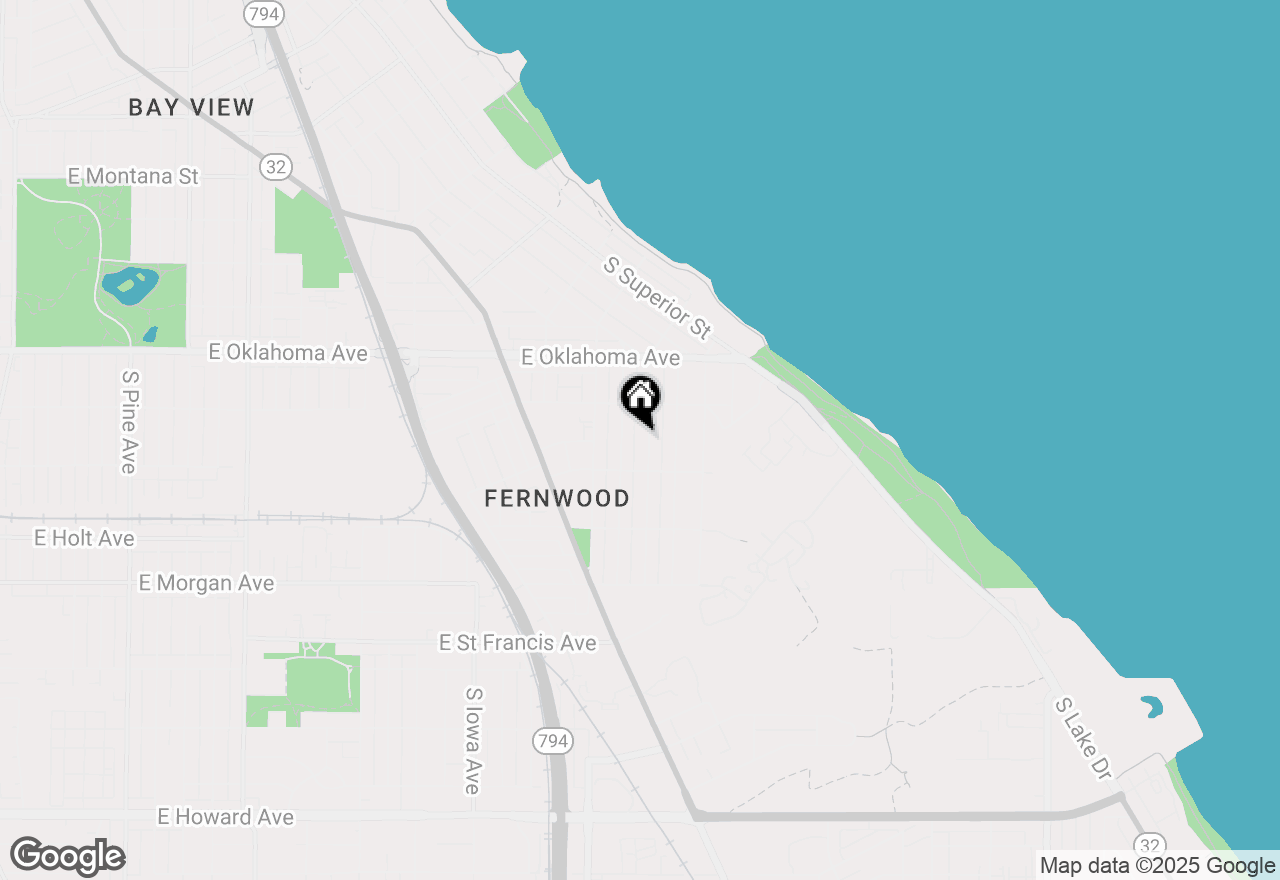 Map of 3247 S Delaware Ave #3249, Milwaukee, WI 53207