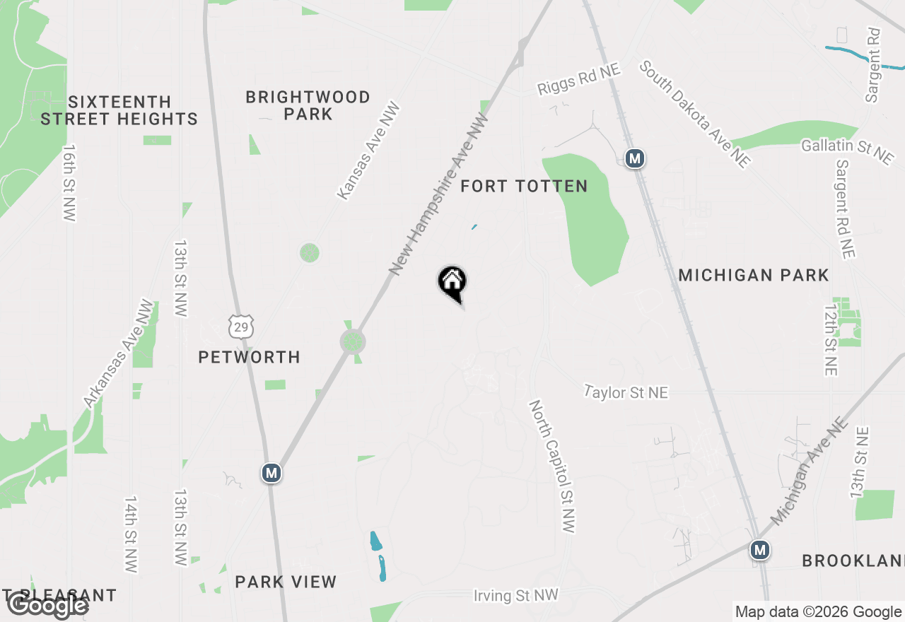 Map of 113 Webster Street Nw, Washington, DC 20011