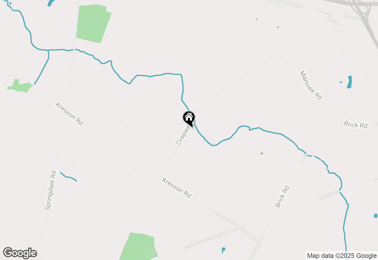 Map of 2 Partridge Lane, Cherry Hill, NJ 08003