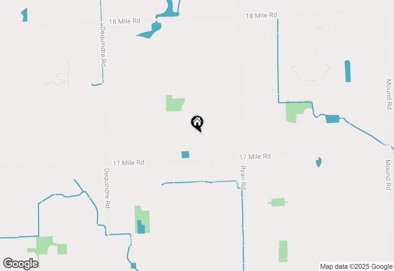 Map of 39360 Durand Drive, Sterling Heights, MI 48310