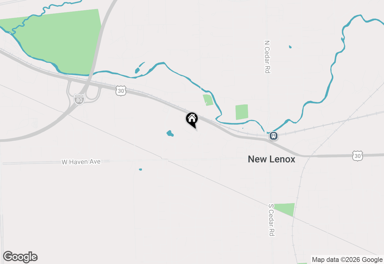 Map of 213 Manor Drive, New Lenox, IL 60451