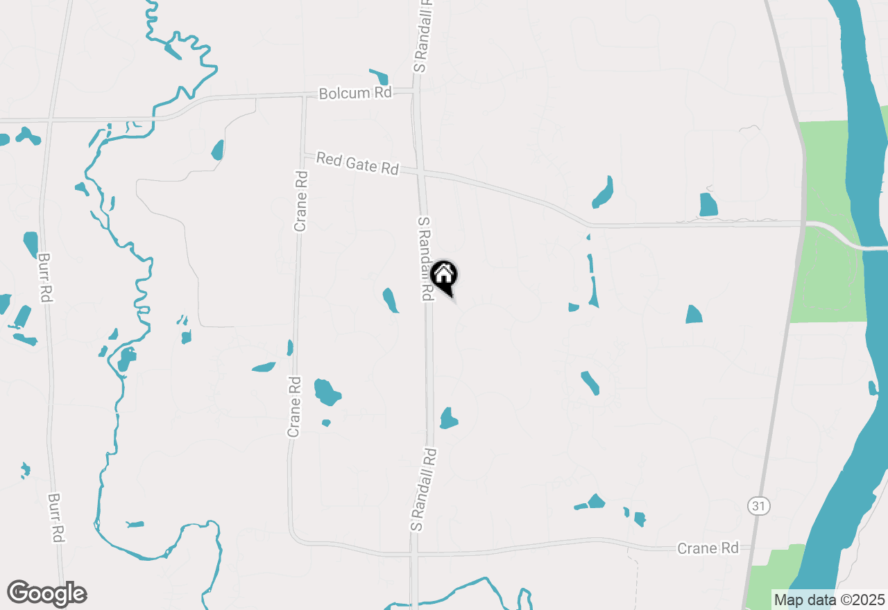 Map of 5N400 Fence Rail Court, St. Charles, IL 60175