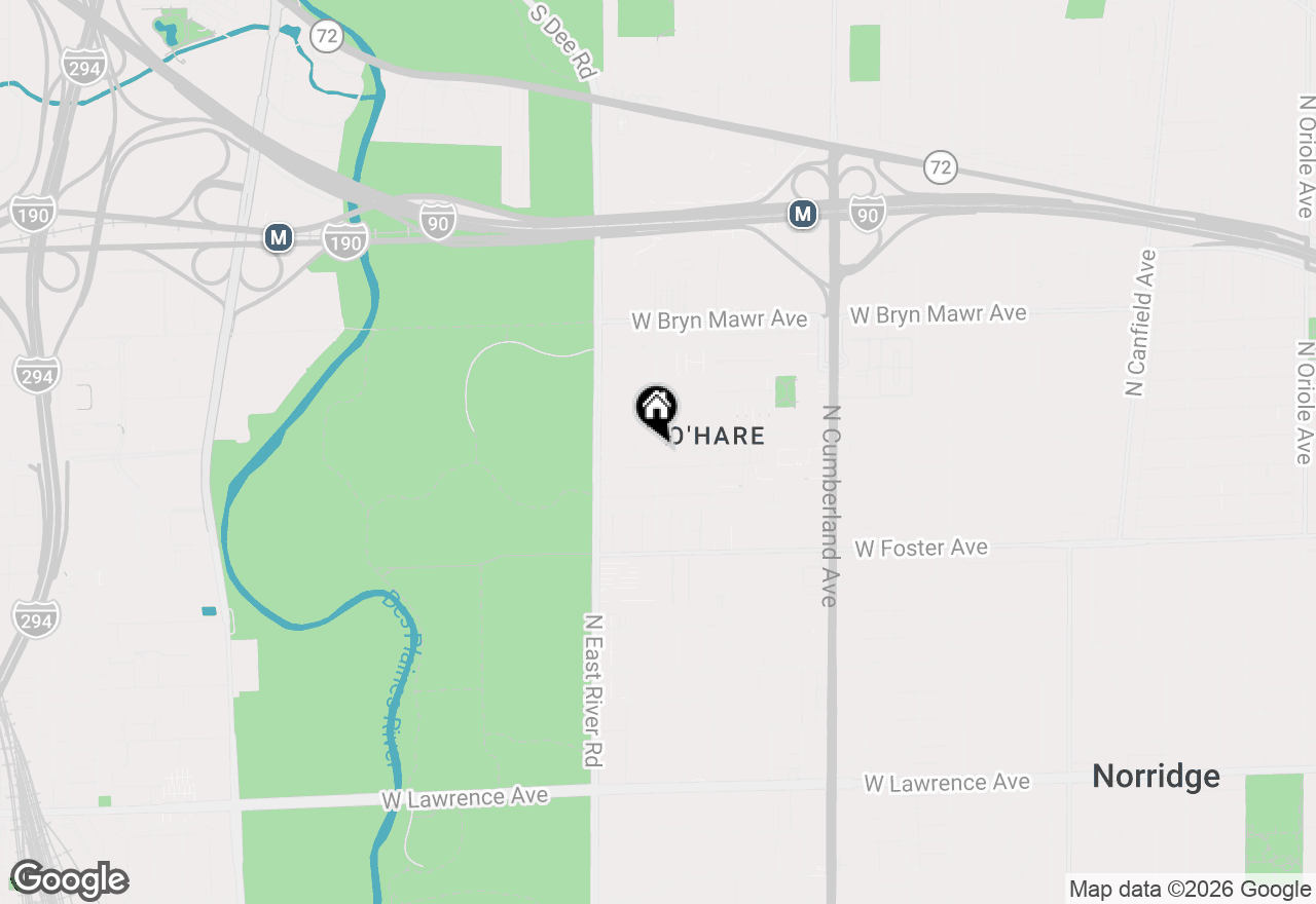 Map of 8700 W Evelyn Lane #205, Chicago, IL 60656