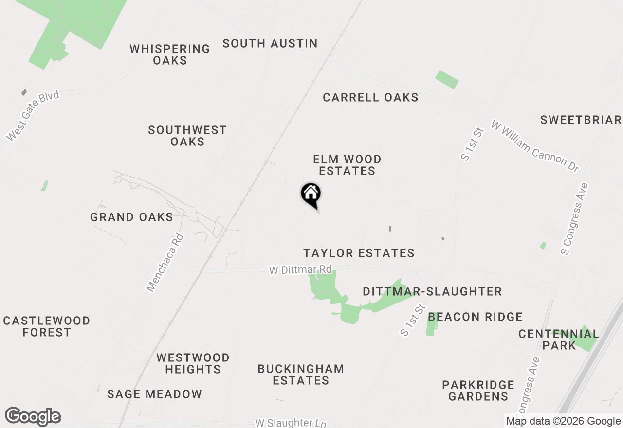 Map of 7702 Wynne Ln, Austin, TX 78745