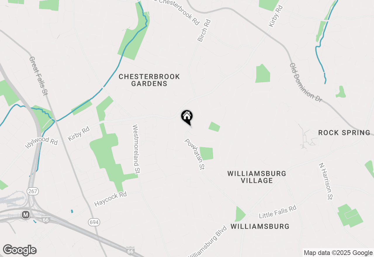 Map of 1940 Powhatan Street, Falls Church, VA 22043