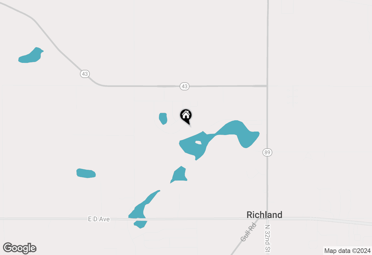 Map of 8708 E Sturtevant Avenue, Richland, MI 49083