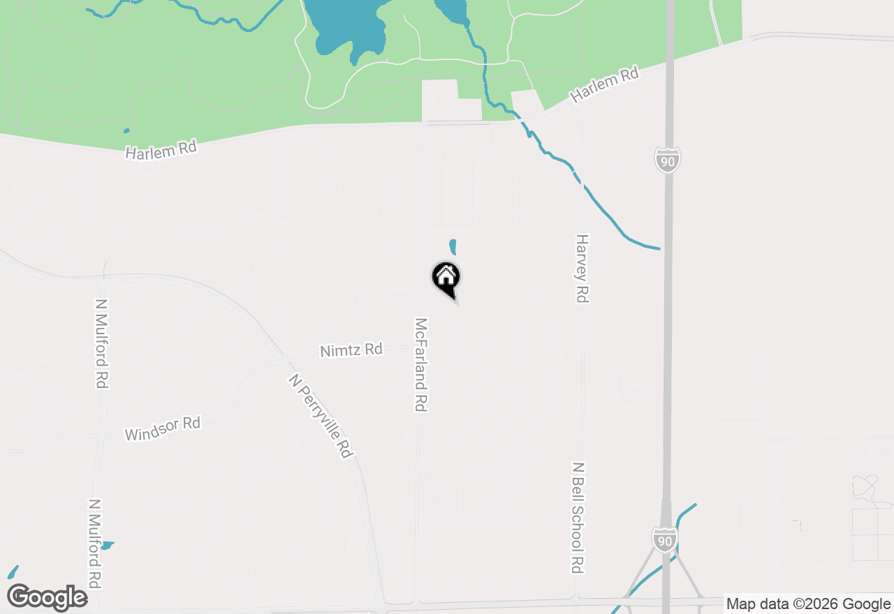 Map of 7017 Golden Eagle Drive, Loves Park, IL 61111