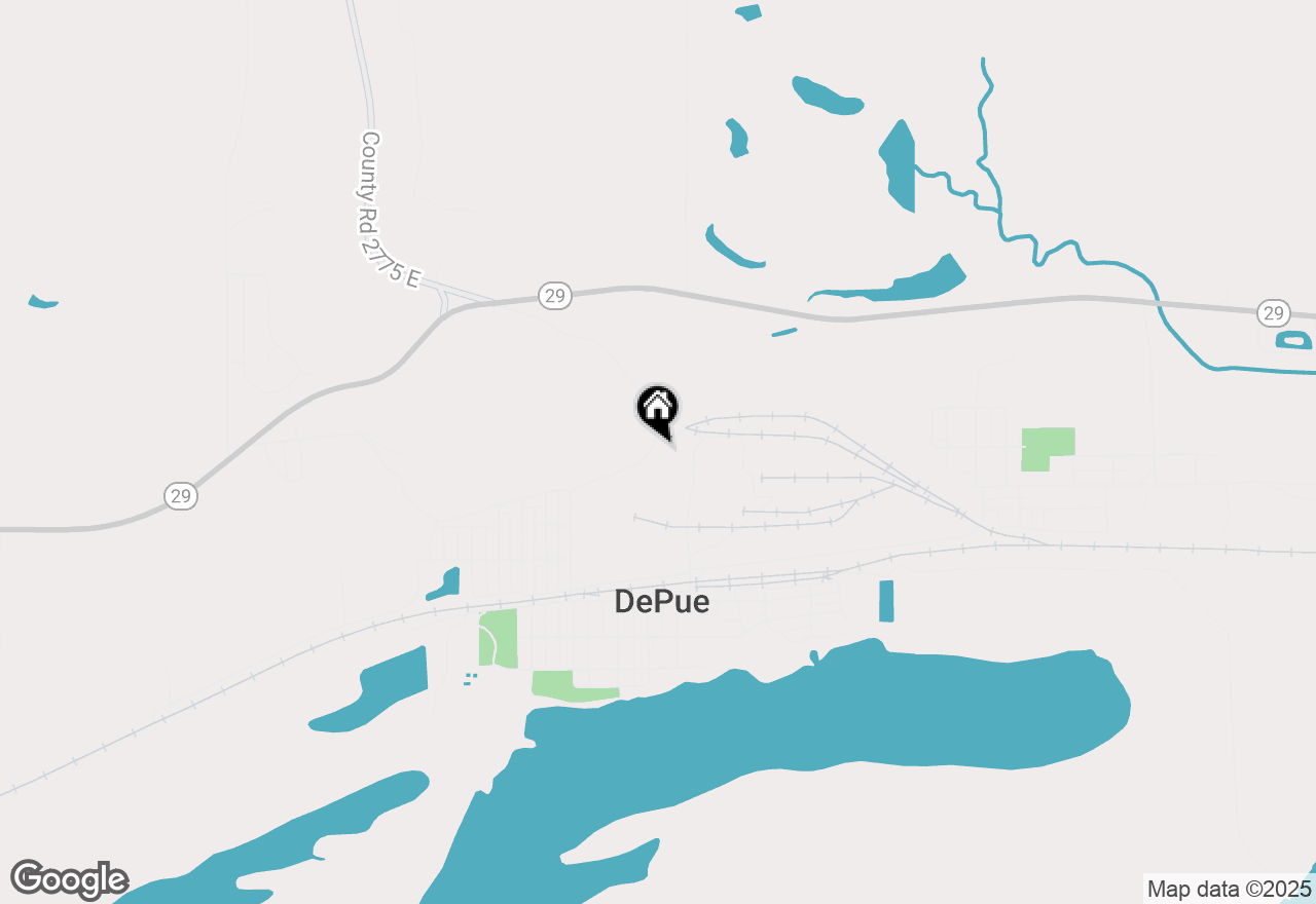Map of 525 East Street, Depue, IL 61322