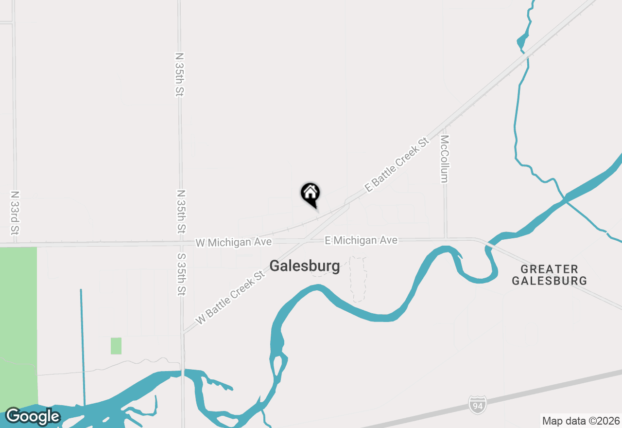 Map of 51 W Beckwith Drive, Galesburg, MI 49053