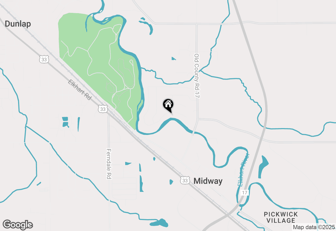Map of 22492 Spicewood Dr., Goshen, IN 46528