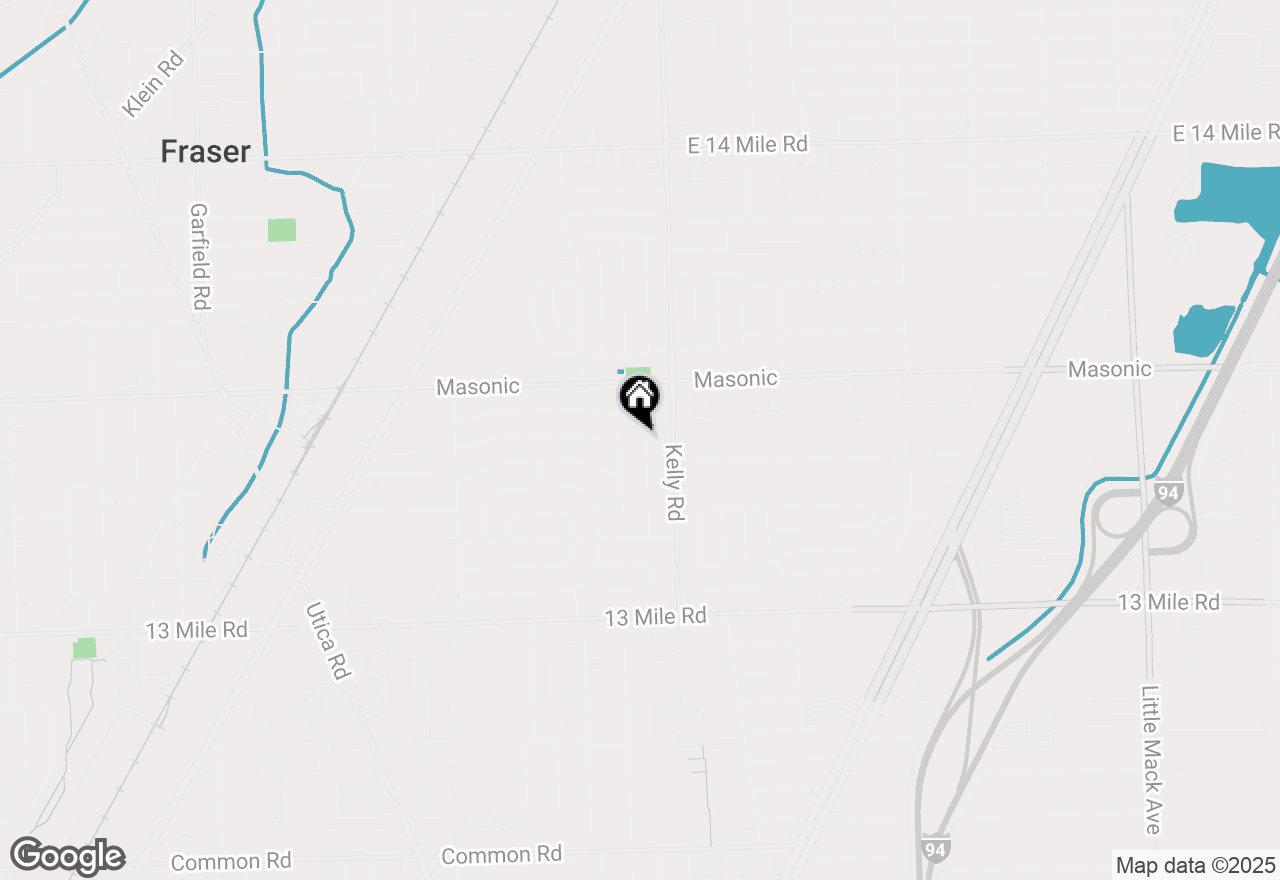 Map of 31647 Northwood Street, Fraser, MI 48026