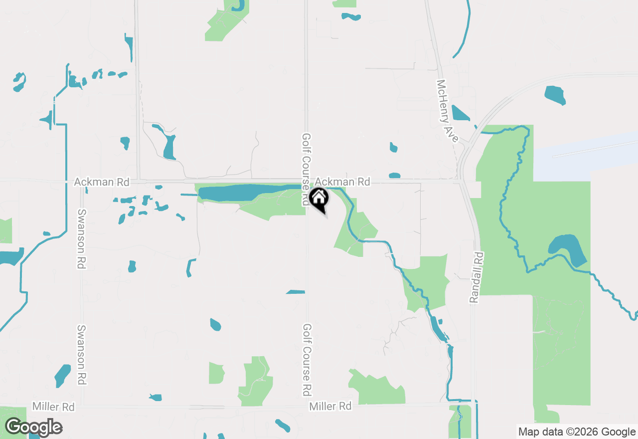 Map of 1416 Lucerne Drive, Crystal Lake, IL 60014