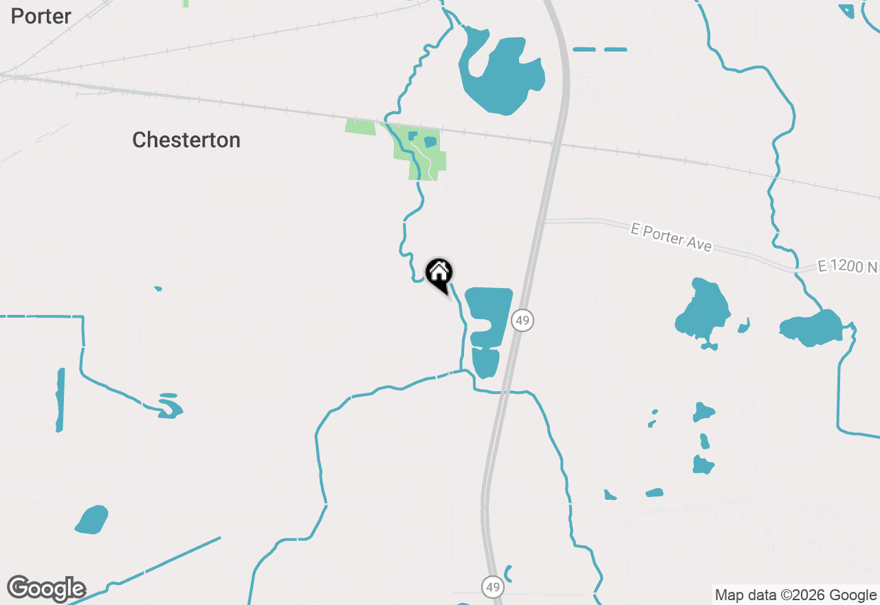 Map of 131 Westchester Court, Chesterton, IN 46304