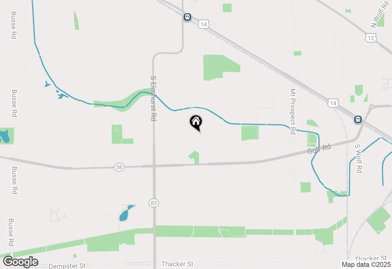 Map of 811 S Emerson Street, Mount Prospect, IL 60056