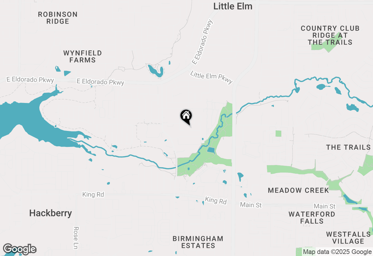 Map of 2321 Leeward Place, Little Elm, TX 75068