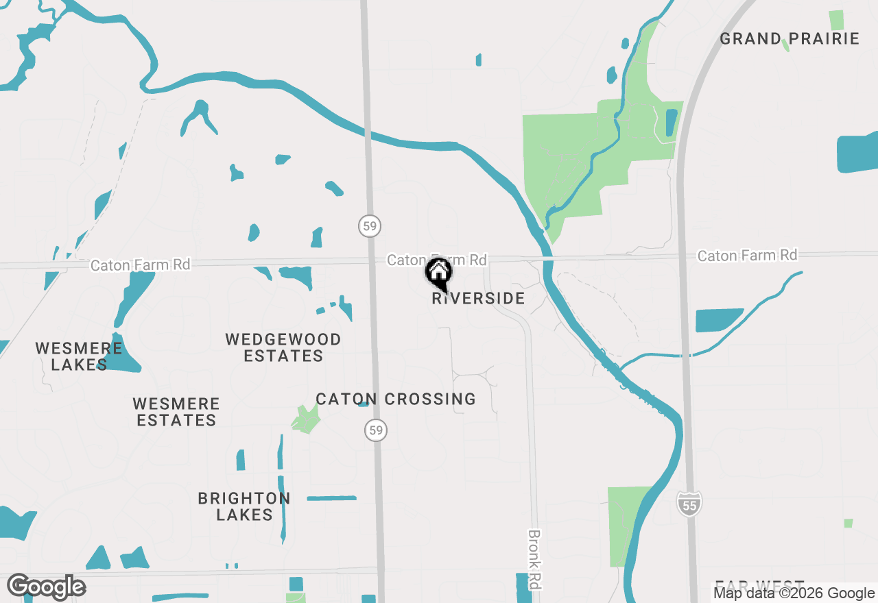 Map of 2254 Rossiter Parkway, Plainfield, IL 60586