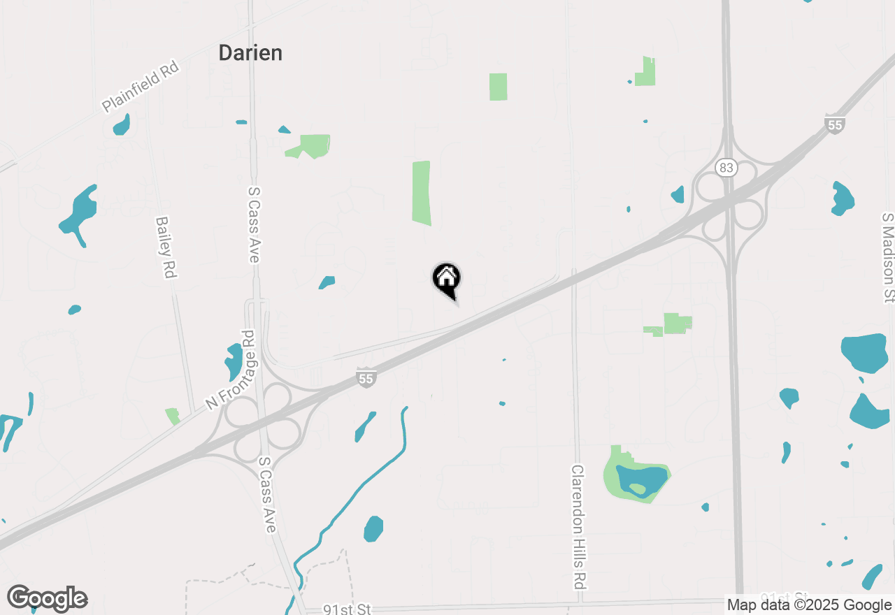 Map of 8326 Portsmouth Drive #C, Darien, IL 60561