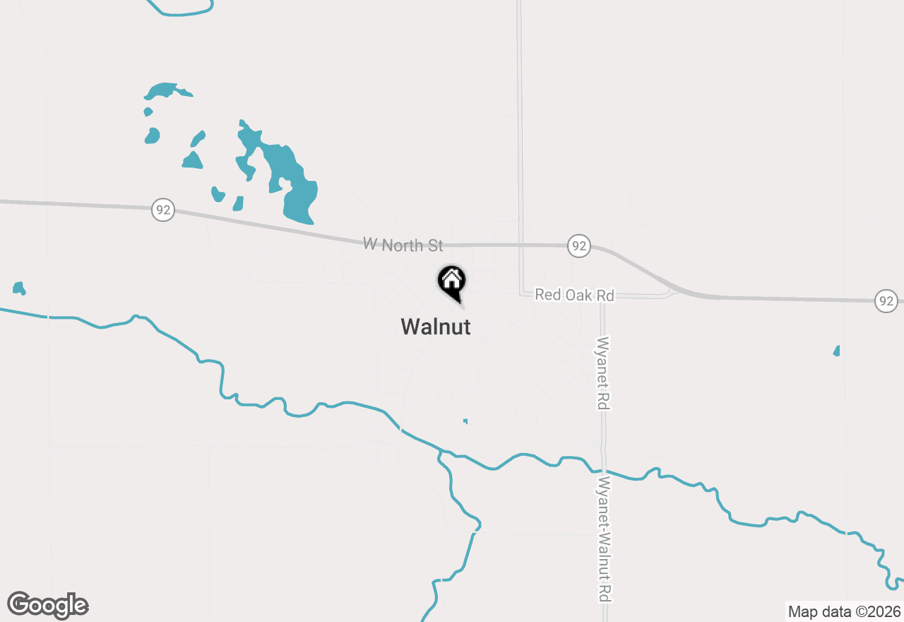 Map of 131 S Main Street, Walnut, IL 61376