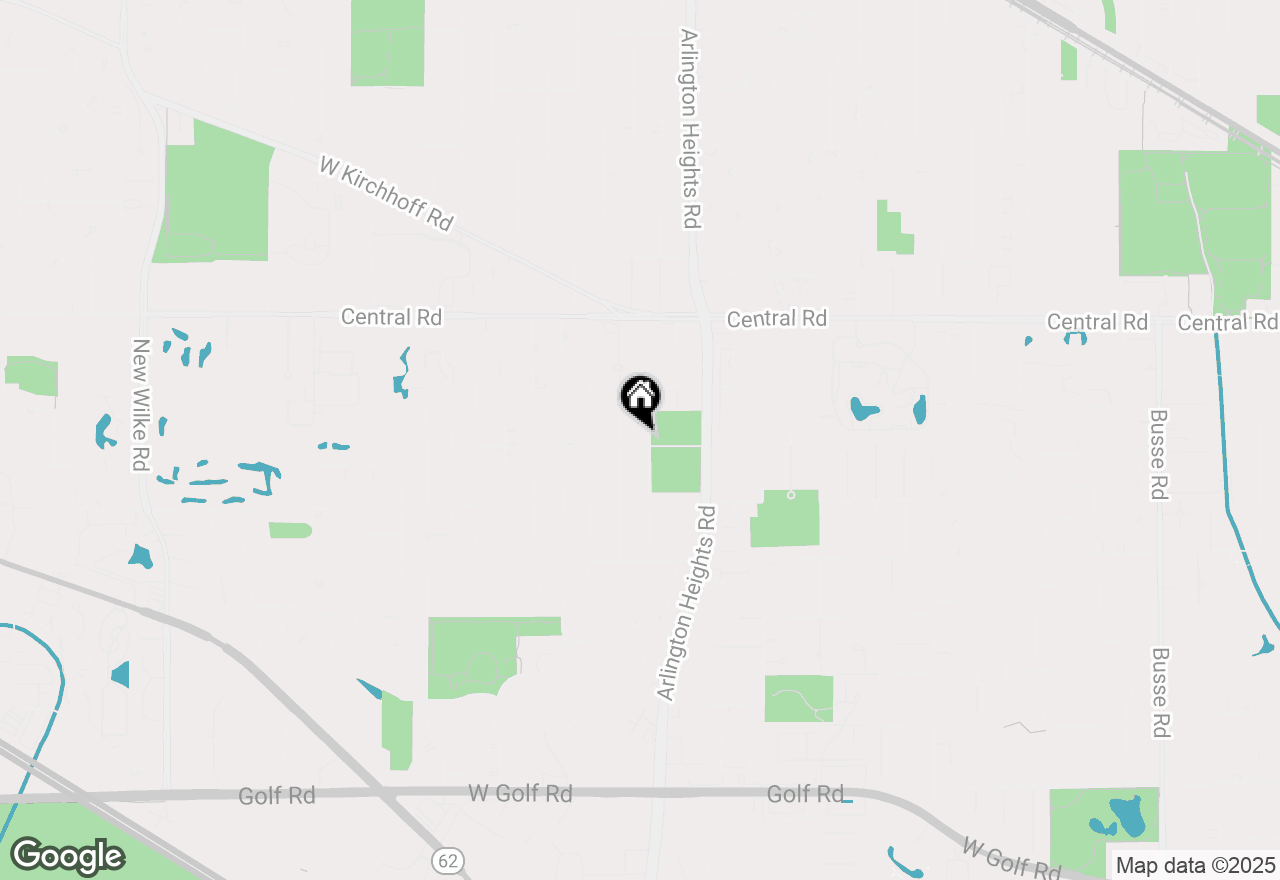 Map of 6 W Cypress Street, Arlington Heights, IL 60005