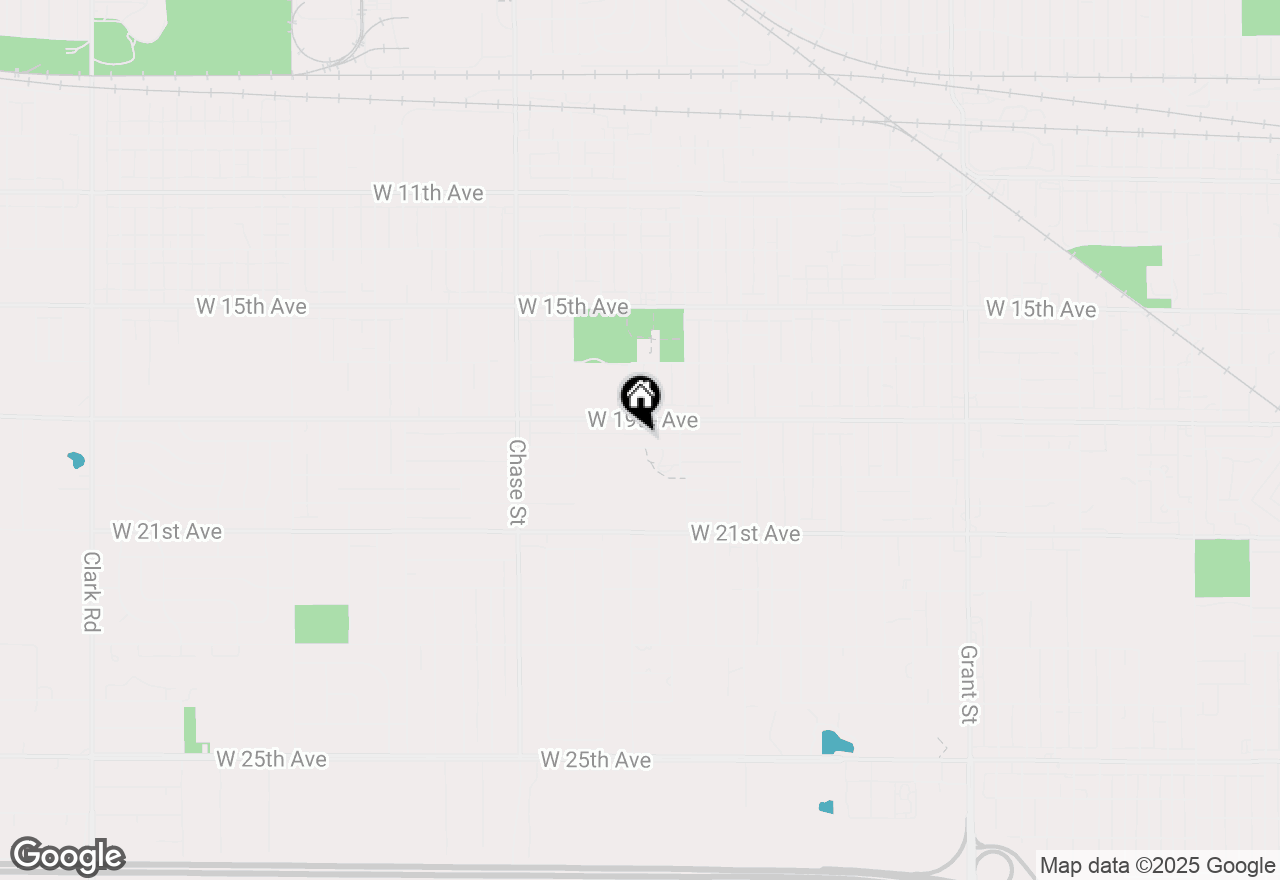 Map of 2568 W 19th Place, Gary, IN 46404