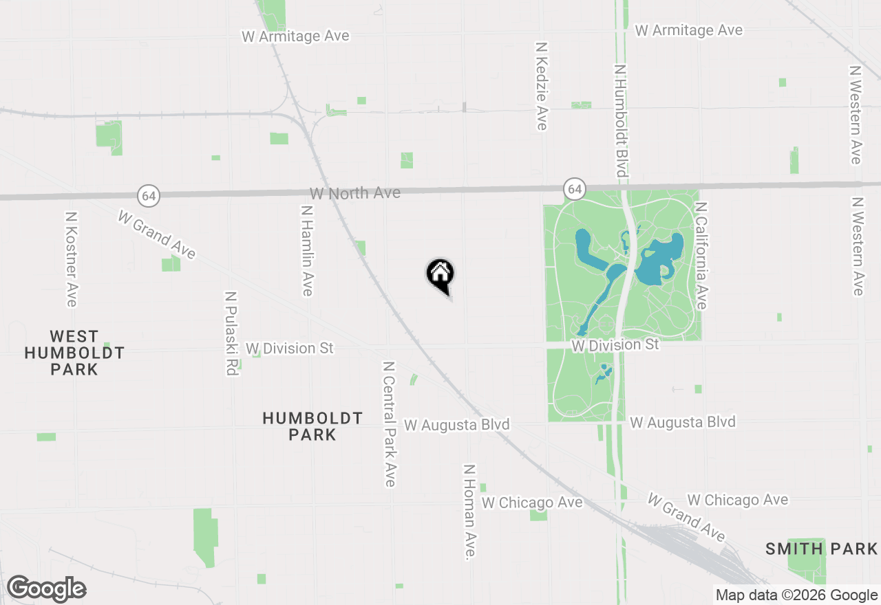 Map of 3434 W Potomac Avenue, Chicago, IL 60651