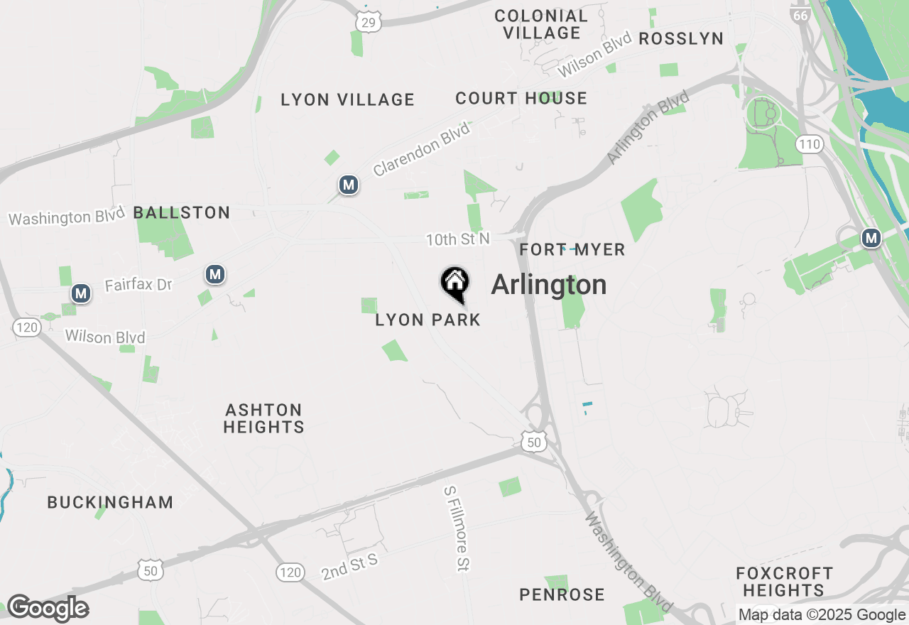 Map of 706 N Cleveland Street, Arlington, VA 22201