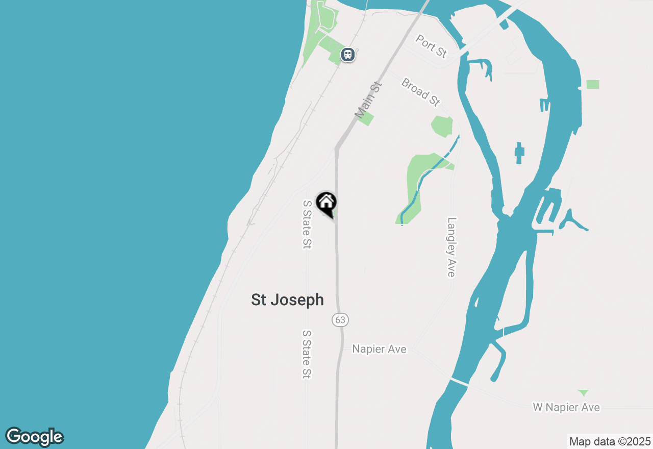 Map of 1611 Forres Avenue, St. Joseph, MI 49085