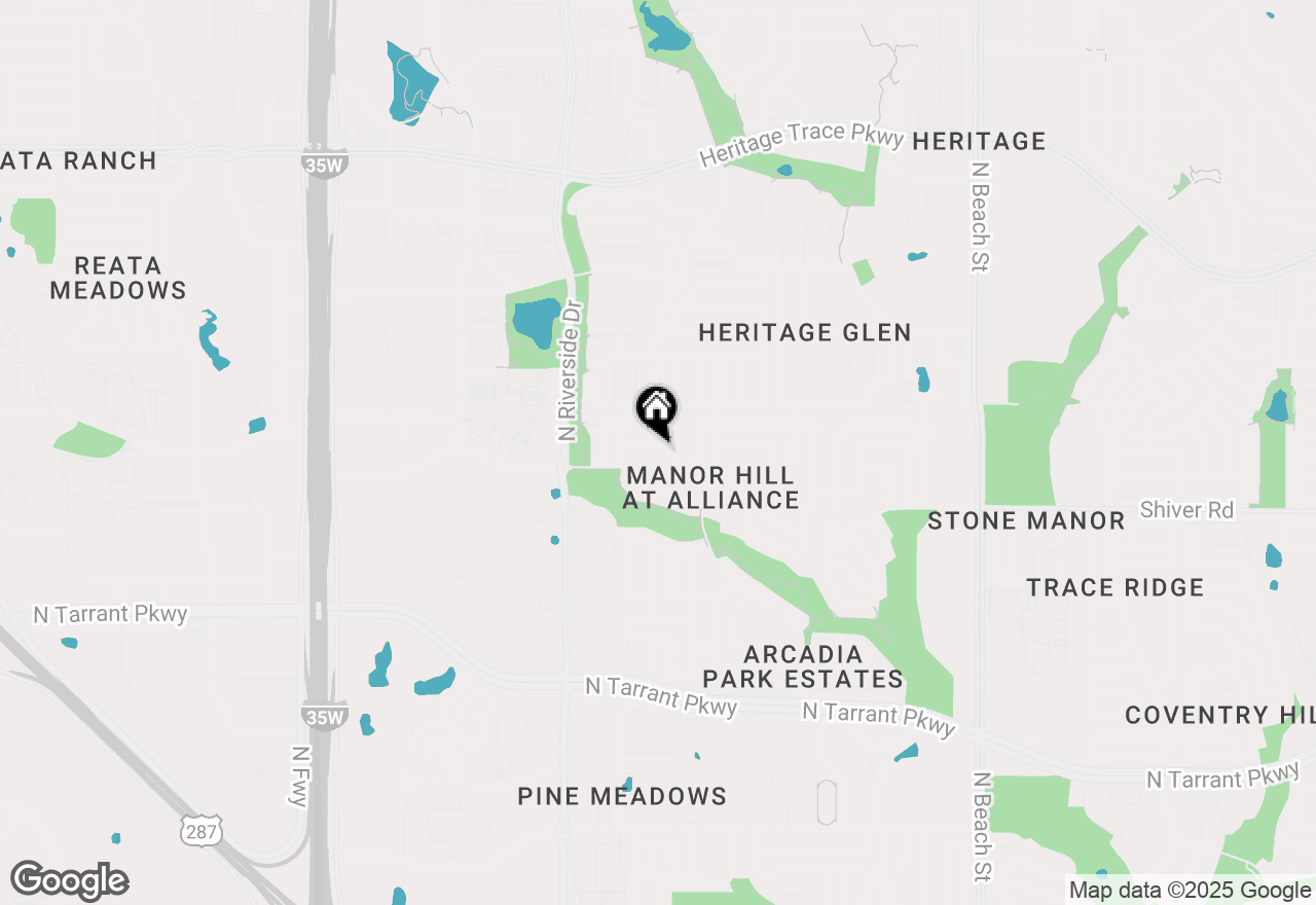 Map of 3728 Glassenberry Street, Fort Worth, TX 76244
