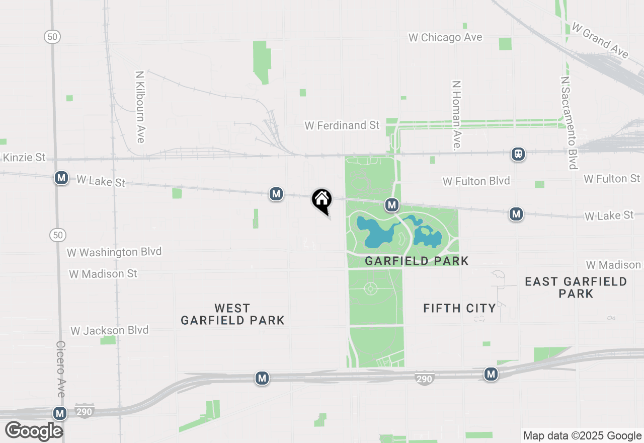 Map of 3849 W Maypole Avenue, Chicago, IL 60624