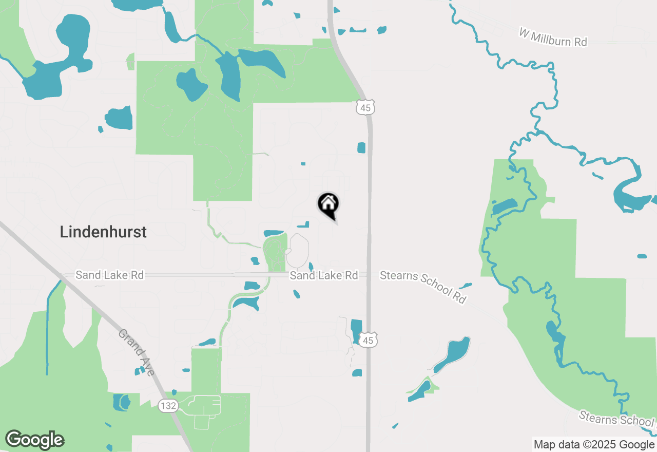 Map of 255 Creekside Court, Lindenhurst, IL 60046