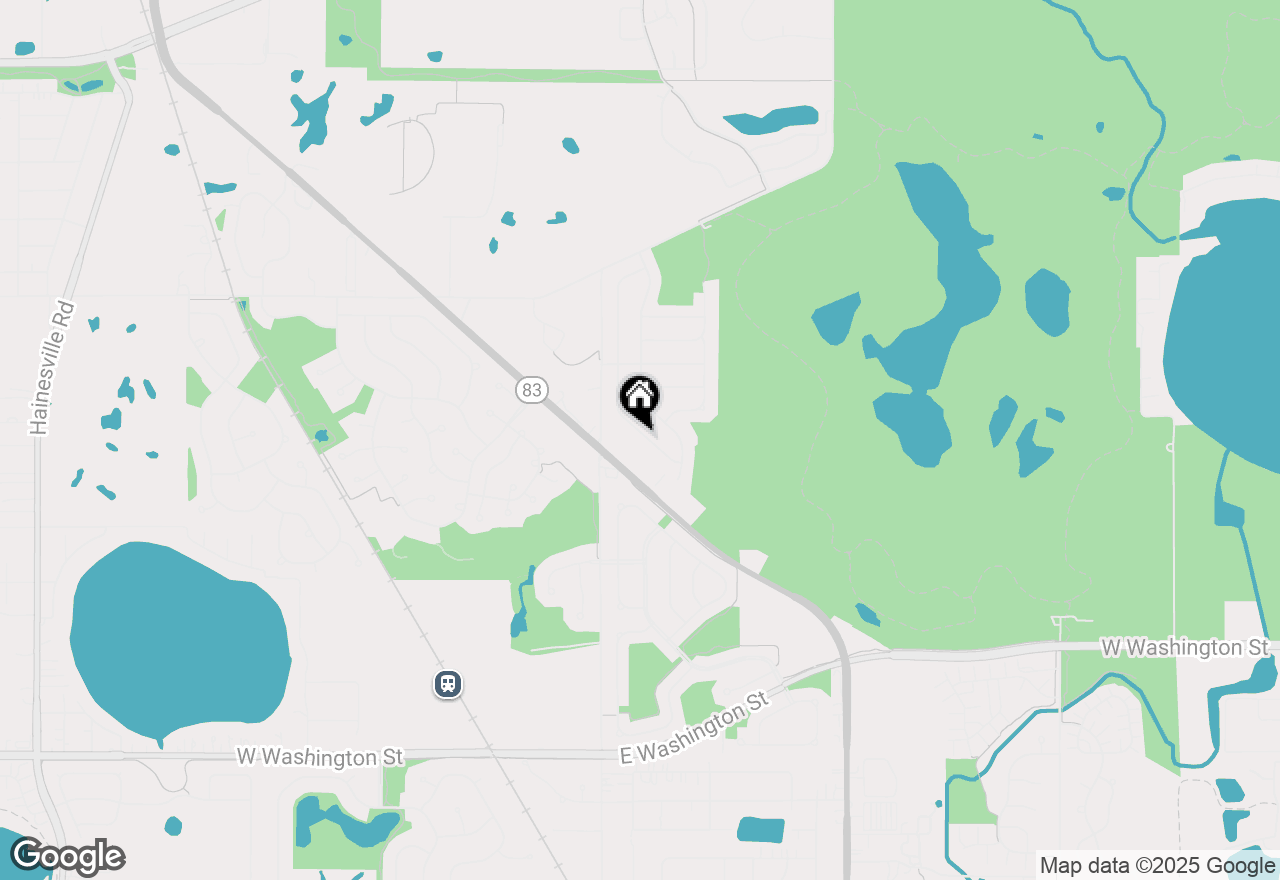 Map of 1417 Belle Haven Drive, Grayslake, IL 60030