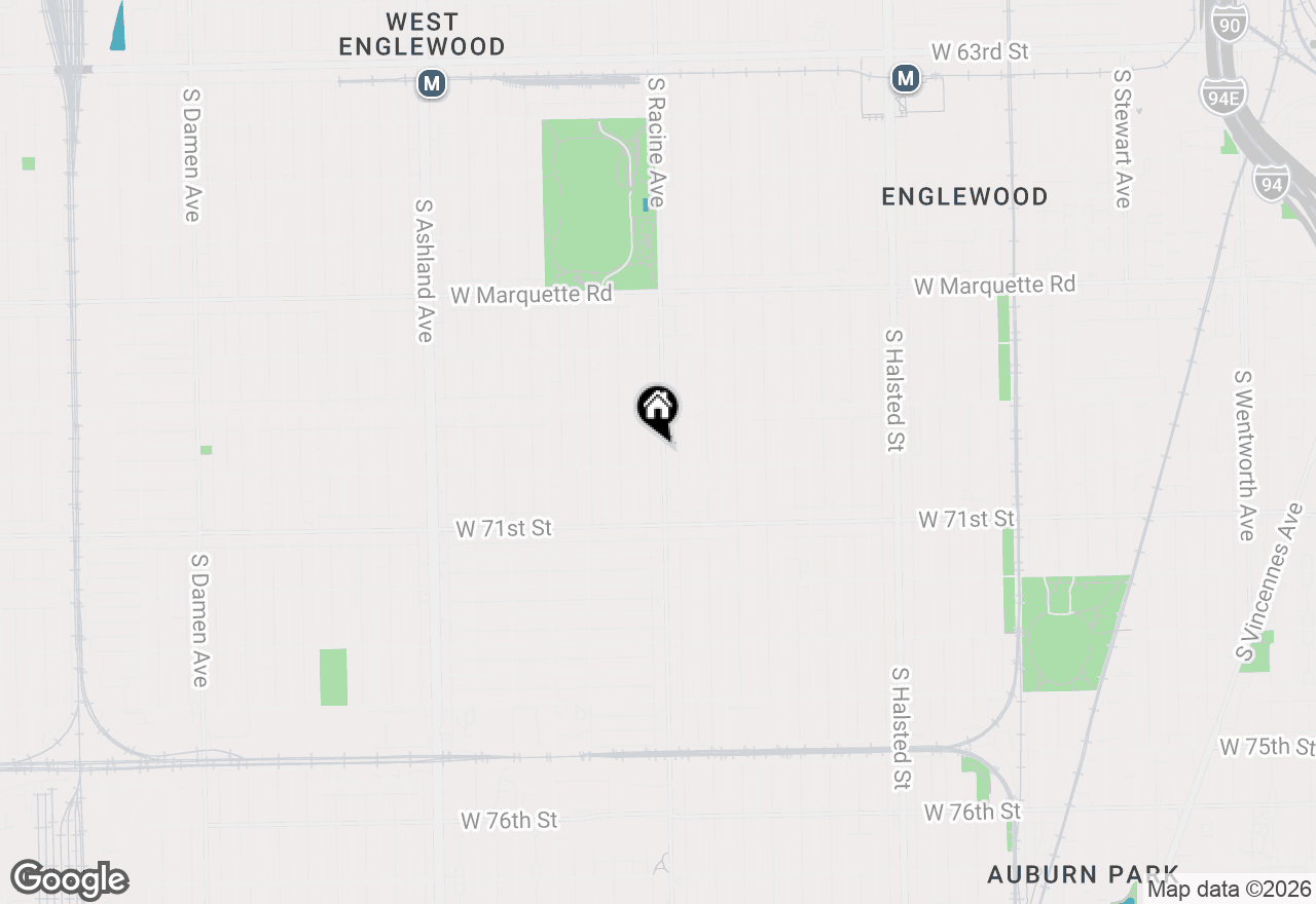 Map of 6944 S Racine Avenue, Chicago, IL 60636