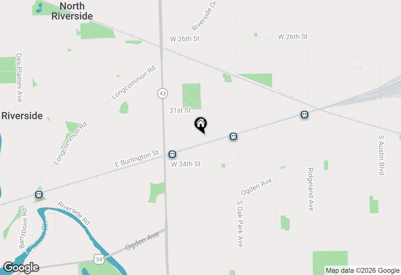 Map of 3224 Home Avenue, Berwyn, IL 60402