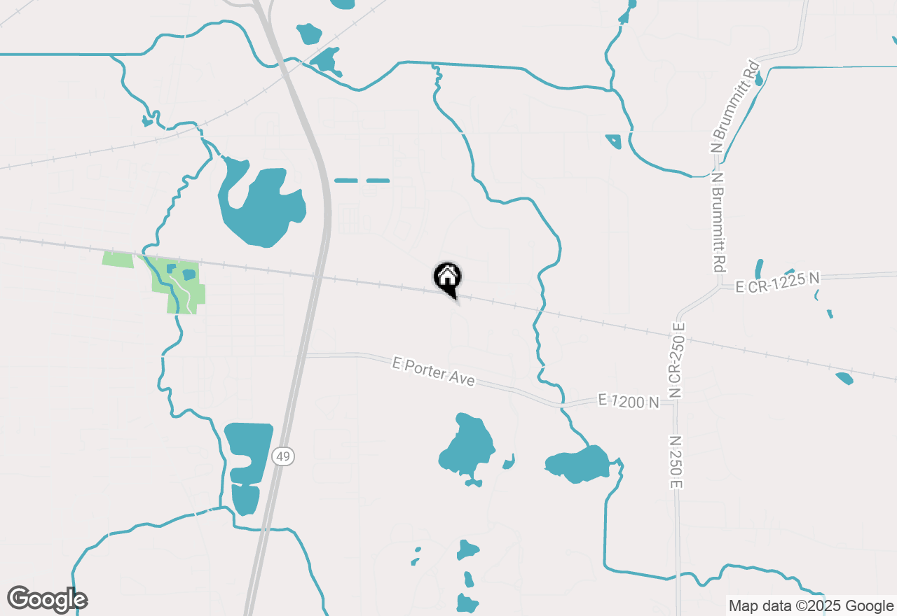 Map of 318 Cherry Hills Drive, Chesterton, IN 46304