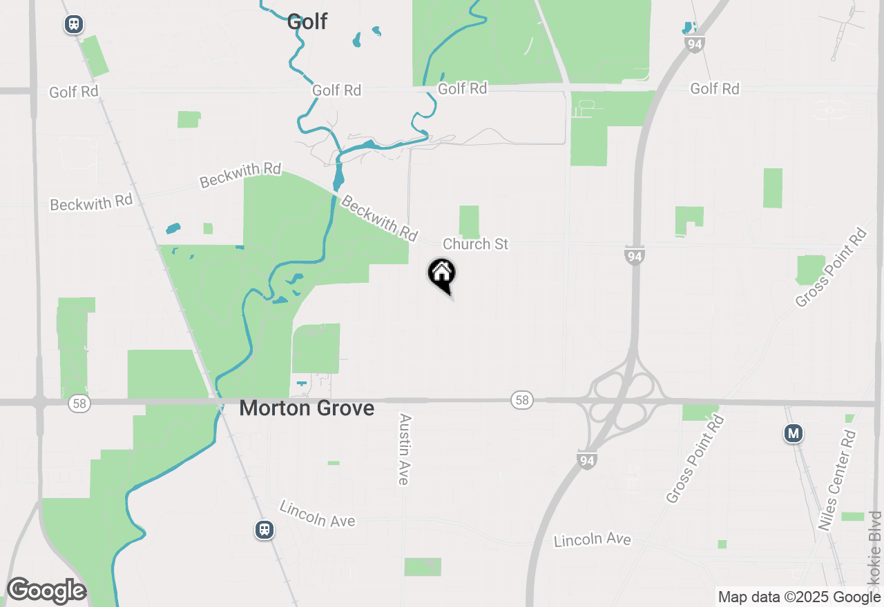 Map of 9024 Marmora Avenue, Morton Grove, IL 60053