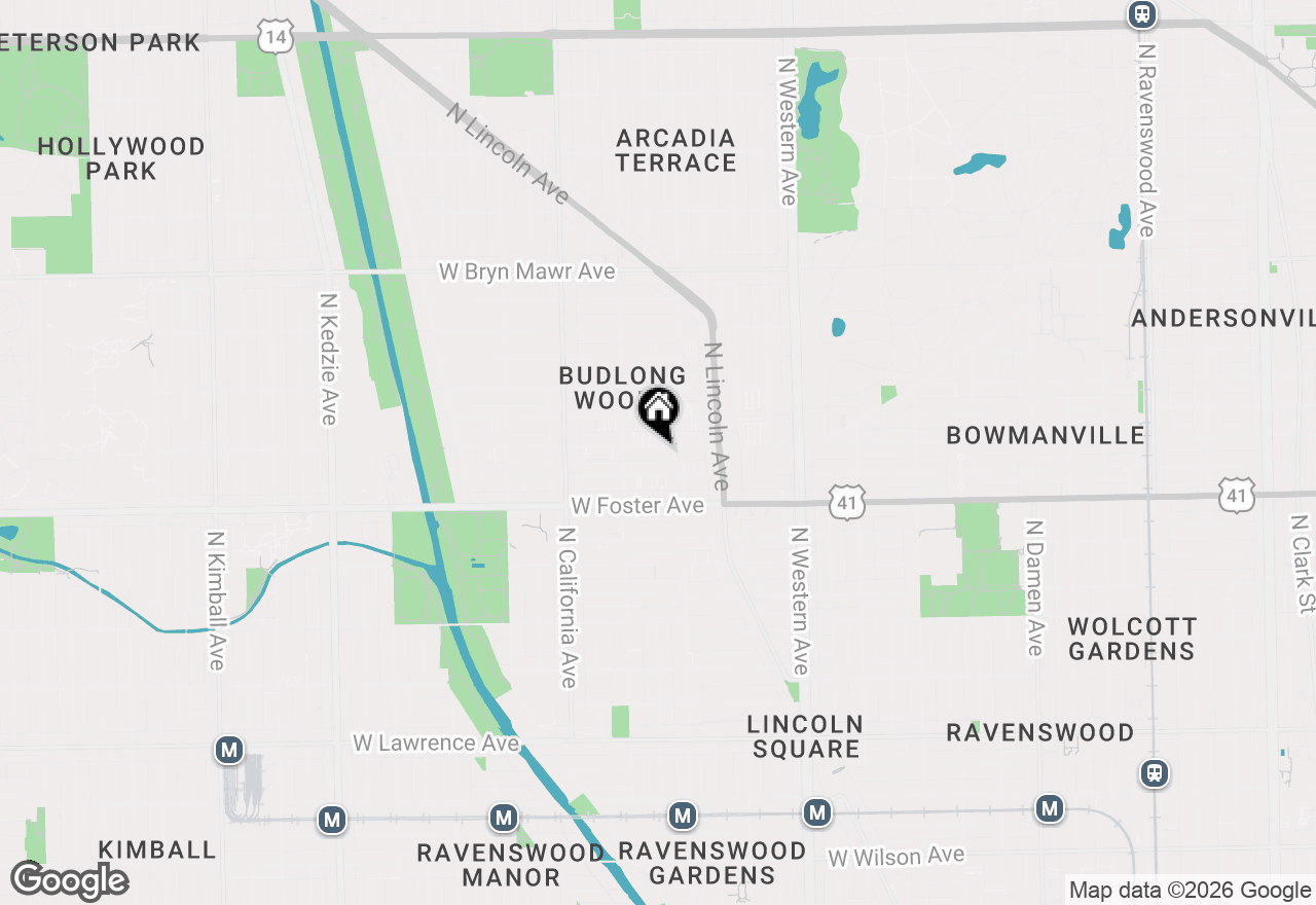 Map of 2623 W Berwyn Avenue, Chicago, IL 60625