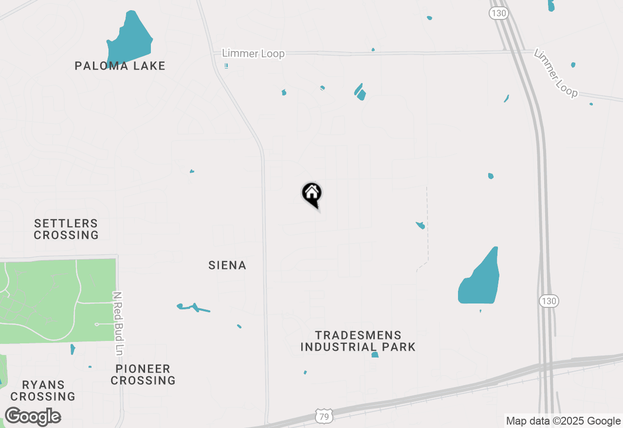 Map of 8062 Mozart St, Round Rock, TX 78665