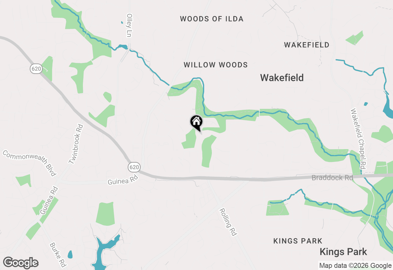 Map of 4962 Sabra Lane, Annandale, VA 22003