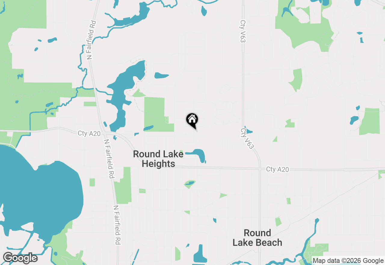 Map of 700 Warrior Drive, Round Lake Heights, IL 60073