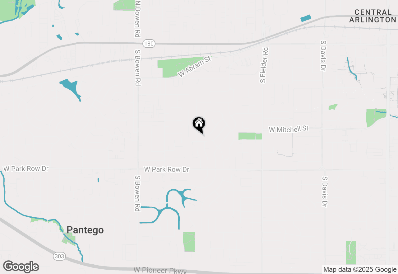 Map of 815 Waggoner Drive, Arlington, TX 76013