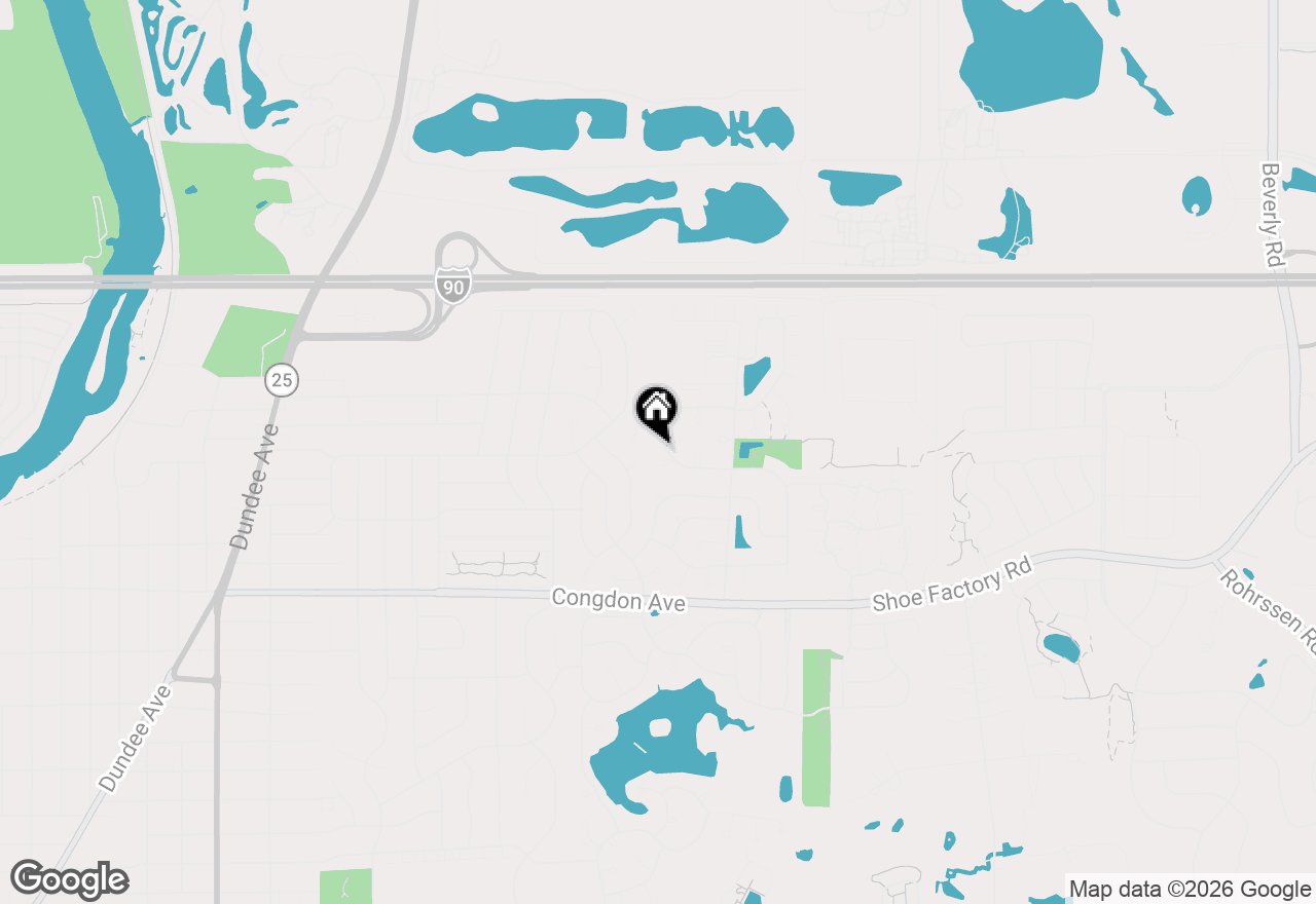 Map of 1427 Shawford Way, Elgin, IL 60120