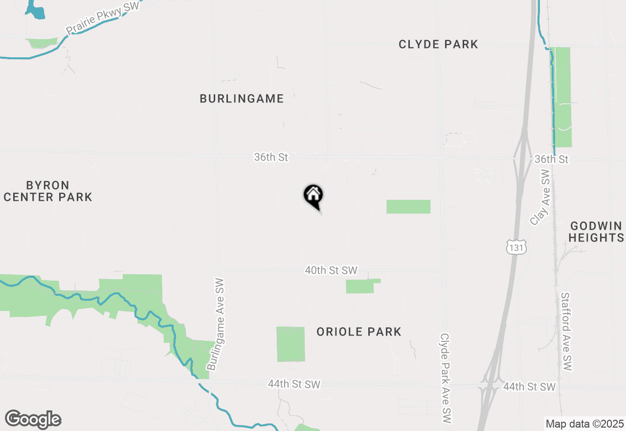 Map of 3760 Flamingo Avenue Sw, Wyoming, MI 49509