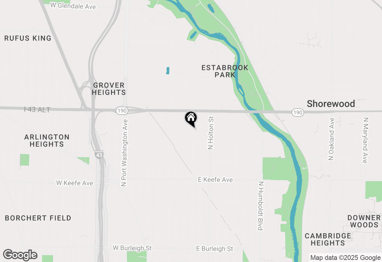 Map of 3853 N Richards St #3855, Milwaukee, WI 53212