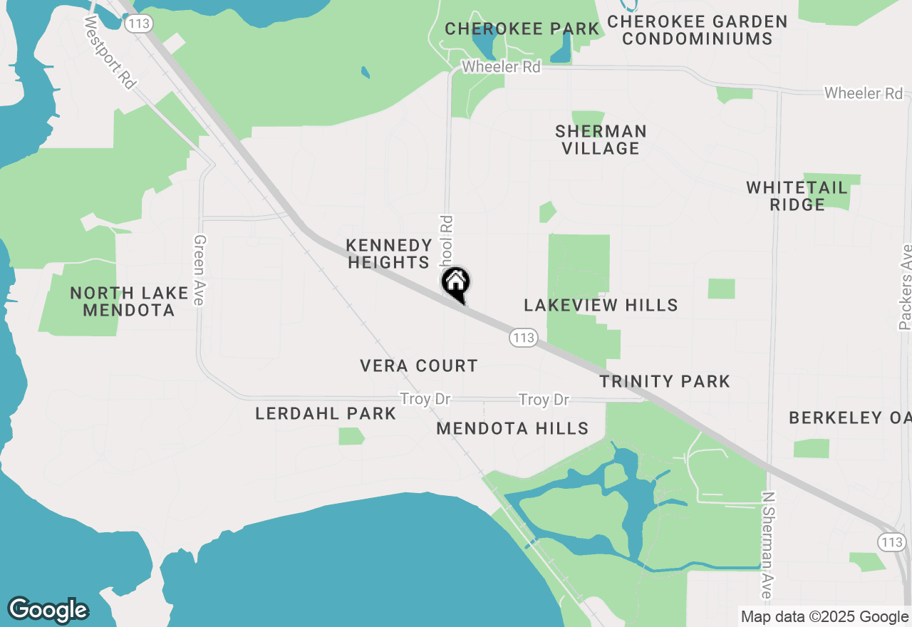 Map of 913 Northport Drive, Madison, WI 53704